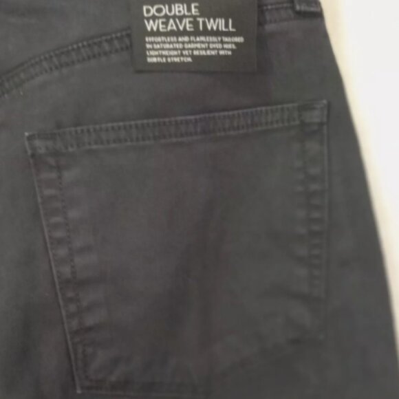 J Brand Mens Kane Pants 29X34 Black Straight Fit Double Weave Twill NWT Designer - Picture 8 of 13